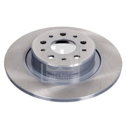 Febi 2 x Solid Rear Brake Discs 43850-x2
