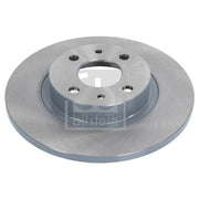 Febi 2 x Solid Front Brake Discs 10618-x2