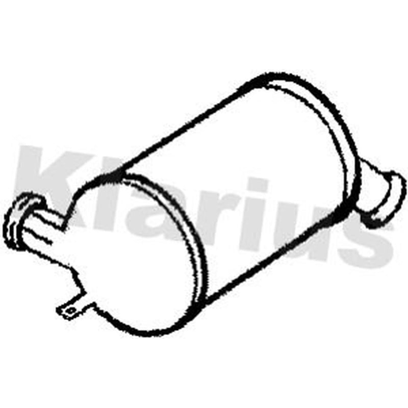 Klarius Diesel Particulate Filter W/Cat T/A 390132