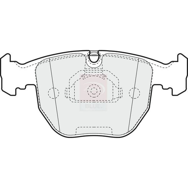 Apec Front Brake Pad Set PD3387