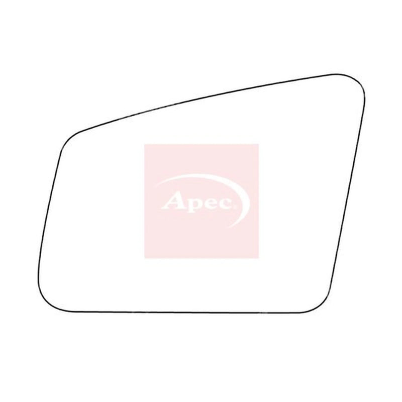 Apec Exterior Wing Mirror Glass Left AMS2079