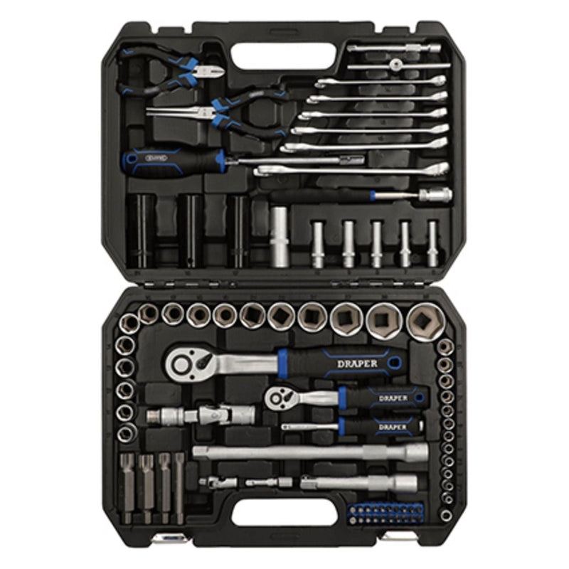 Draper HI-TORQ Metric Socket Set, 1/4" & 1/2" Sq. Dr. (83 Piece) Draper  - Town Parts