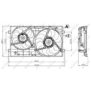 NRF Engine Cooling Fan 47403