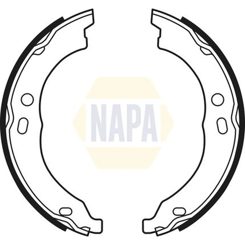 NAPA Parking Brake Shoe Set NBS5031