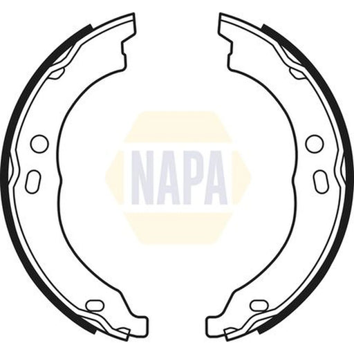 NAPA Parking Brake Shoe Set NBS5031