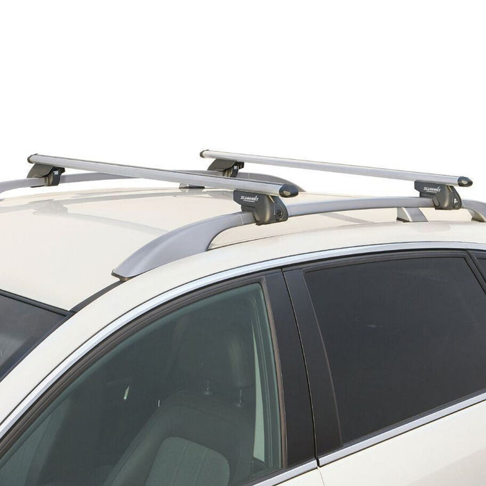 Summit Premium Aluminium Roof Bars fits Volkswagen Caddy Maxi Life 2004-2015 Mpv 5-dr with Railing - Summit - Van Life Living