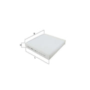 Mahle Cabin Air Filter (Pollen Filter) LA 1566