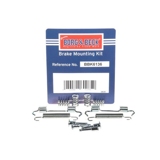 Borg & Beck Parking Brake Shoe Accessory Kit Rear BBK6136