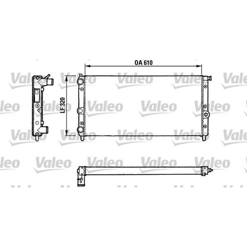 Valeo Engine Radiator 811067