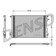 Denso Air Conditioning Condenser fits Fiat Croma 2005-2011 1.8 1.9 2.2