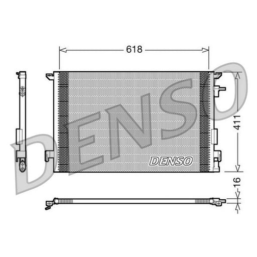 Denso Air Conditioning Condenser DCN20031