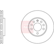 Apec 2 x Vented Front Brake Discs DSK2101-x2
