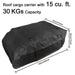 458 Litre Large Car Cargo Travel Rain Proof Roof Top Bag Storage Carrier Box - Streetwize - Van Life Living