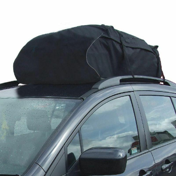 458 Litre Large Car Cargo Travel Rain Proof Roof Top Bag Storage Carrier Box - Streetwize - Van Life Living