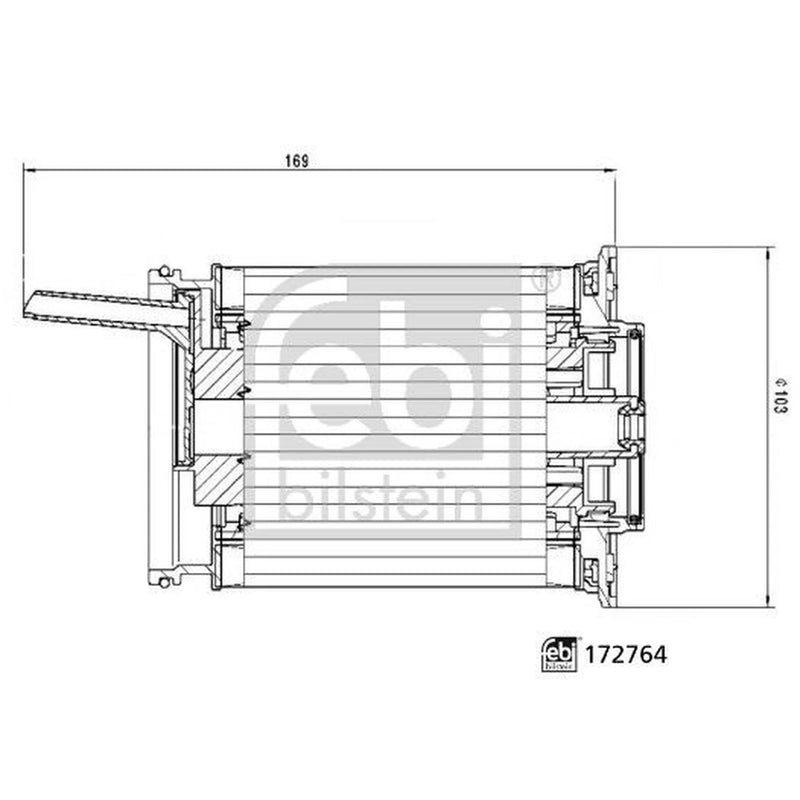 Febi Fuel Filter Element 172764