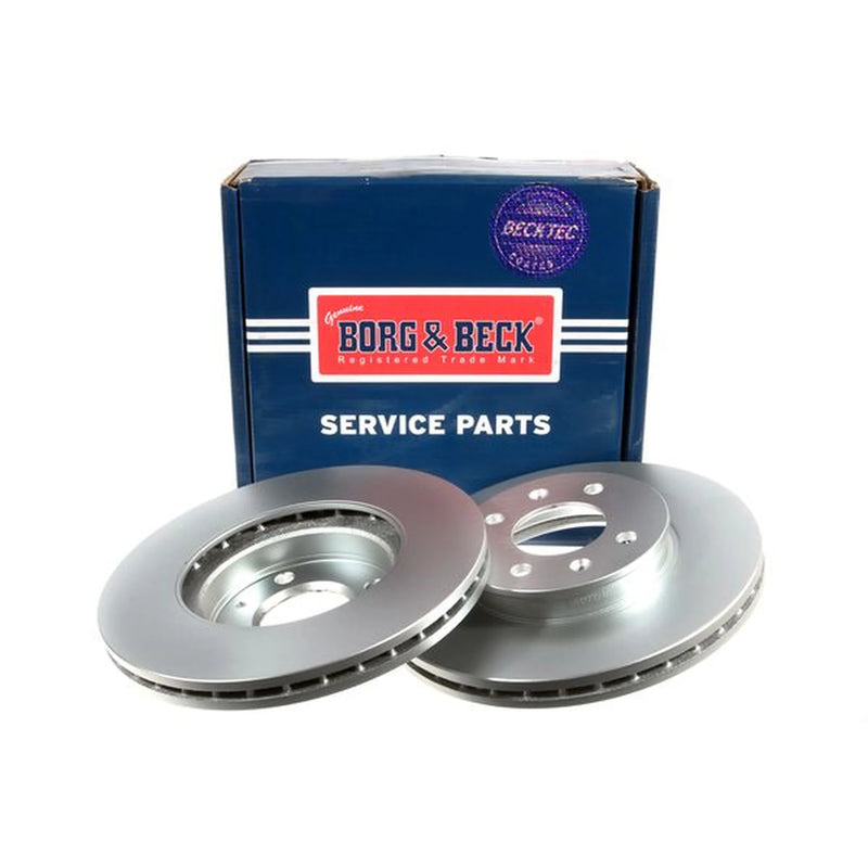 Borg & Beck 2 x Vented Front Brake Discs BBD4579-x2