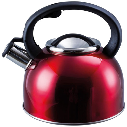 MDS1203 Liberty Red 2.5 Litre Whistling Kettle CW-T056-B1R - Liberty Leisure UK - Van Life Living