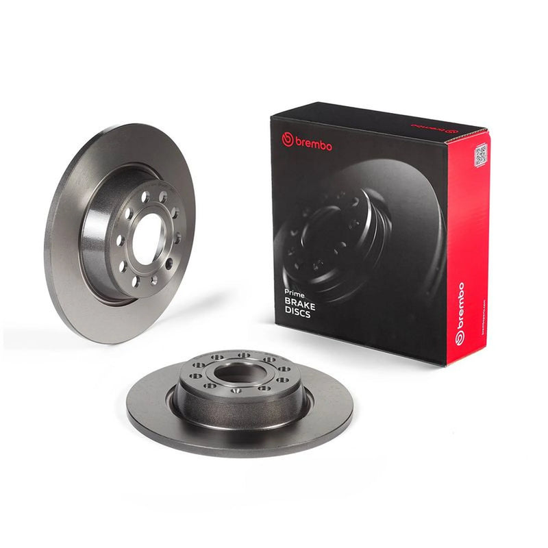 Brembo 2 x Solid Rear Brake Discs 08.A202.11-x2