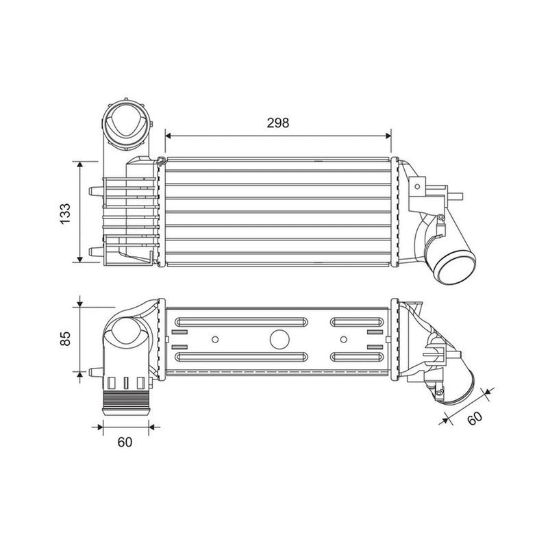 Valeo Intercooler (Charge Air Cooler) 817437