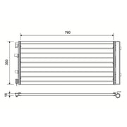 Valeo Air Conditioning Condenser 814179