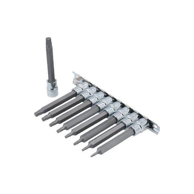 Laser Long Series Torx Plus Socket Bit Set 3/8 "D 9pc 8482 Laser  - Town Parts