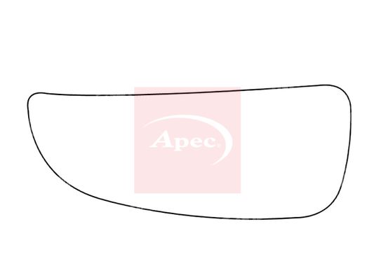Apec Red AMS2821 Mirror Glass, exterior mirror