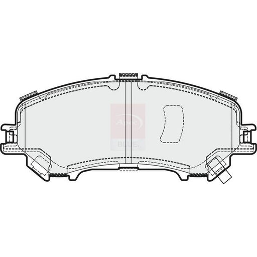 Apec Front Brake Pad Set PD3673