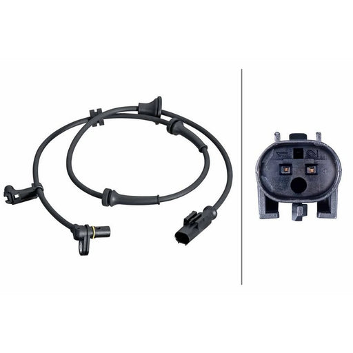 Hella ABS Wheel Speed Sensor Rear 6PU 358 251-101