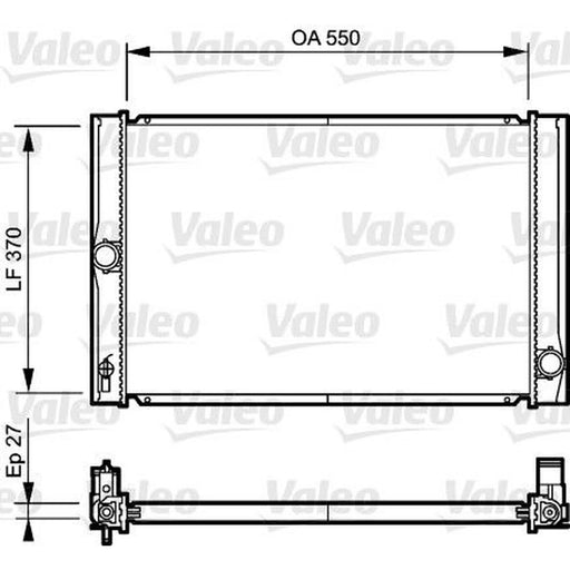 Valeo Engine Radiator 735213