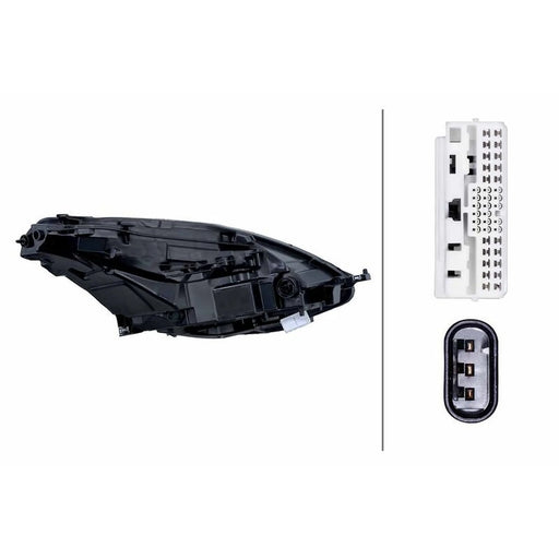 Hella Headlight Headlamp LED Left 1EX 015 319-711