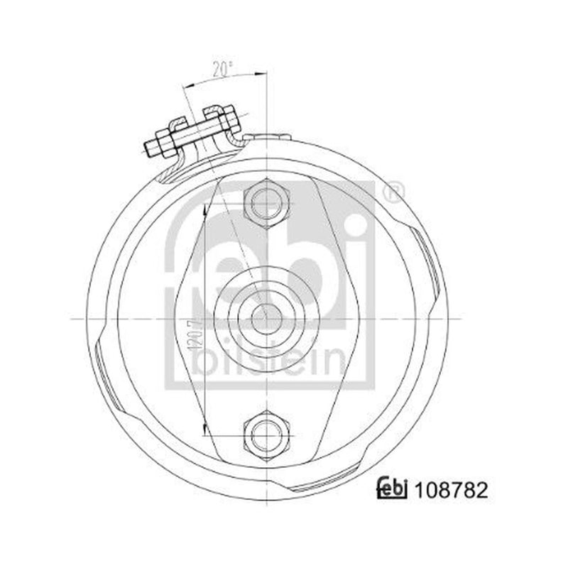 Febi Diaphragm Cylinder 108782