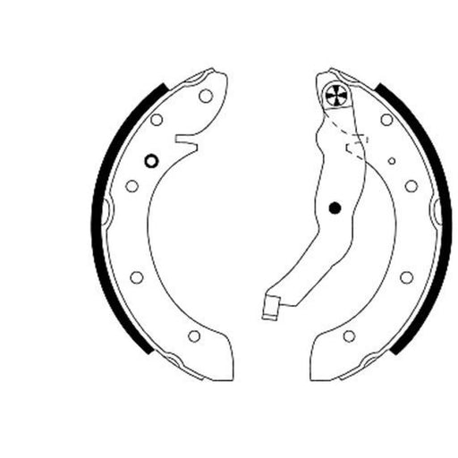 Textar Brake Shoe Set Axle Kit 91044000
