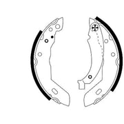 Mintex Brake Shoe Set Axle Kit MFR217