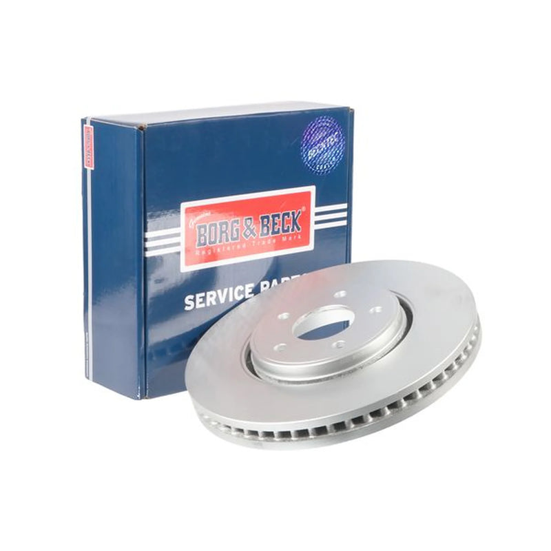 Borg & Beck 2 x Vented Front Brake Discs BBD6091S-x2