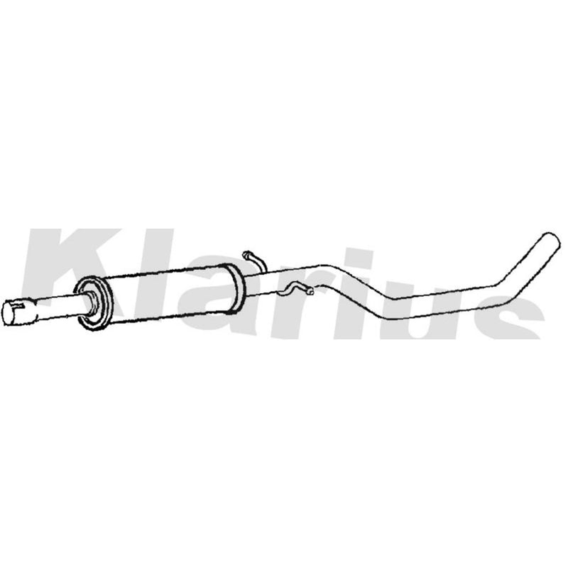 Klarius Box With Centre Pipe Centre SK109D