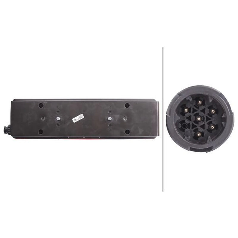 Hella Tail Light / Lamp R5W Left 2VD 008 204-251
