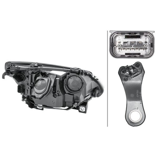 Hella Headlight Headlamp H7/H7 Left 1LL 009 449-031