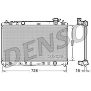 Denso Engine Radiator fits Toyota Camry 2006-2011 2.4