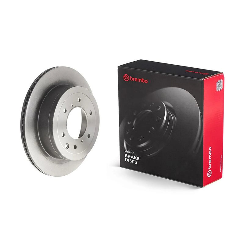 Brembo 2 x Vented Rear Brake Discs 09.B637.11-x2