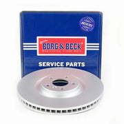 Borg & Beck 2 x Front Vented Brake Discs BBD6272S