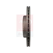 Apec 2 x Vented Rear Brake Discs DSK3349B-x2