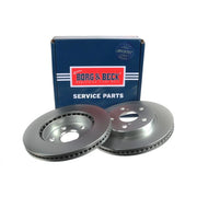 Borg & Beck 2 x Vented Front Brake Discs BBD5600-x2