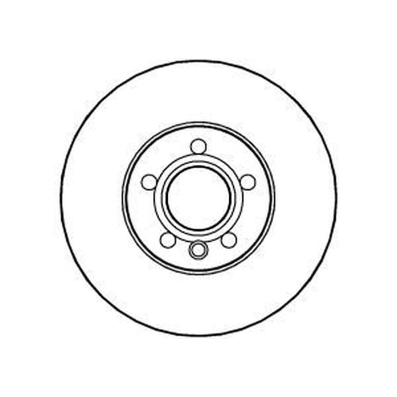 Abtex 2 x Vented Front Brake Discs BD930V-x2