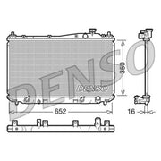 Denso Engine Radiator fits Honda Civic VII 2000-2005 1.4 1.6