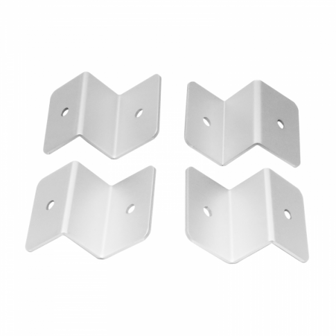Photonic Universe Set of 4 lightweight small brackets for mounting small solar panels - Dyna-mo Solar - Van Life Living