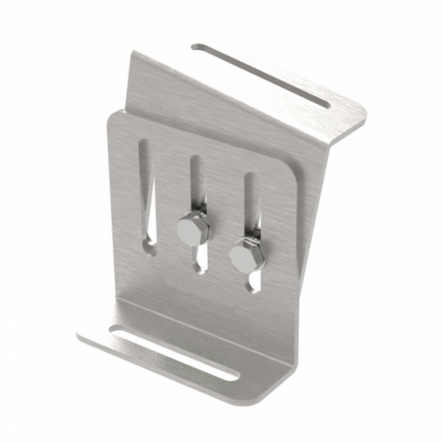 Photonic Universe Set of 2 aluminium tilting brackets for small solar panels - Dyna-mo Solar - Van Life Living