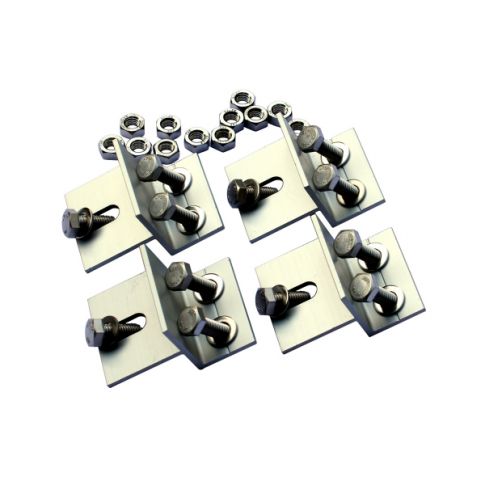 Photonic Universe Set of 4 solar panel brackets - Dyna-mo Solar - Van Life Living