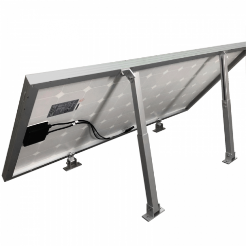Photonic Universe Pair of adjustable metal brackets for tilting a solar panel - Dyna-mo Solar - Van Life Living