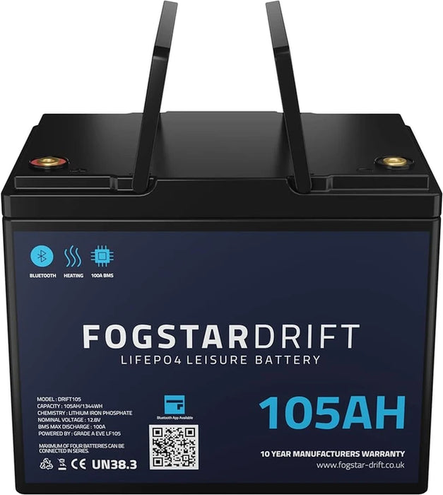 Fogstar 12v - LiFeP04 Battery - Dyna-mo Solar - Van Life Living