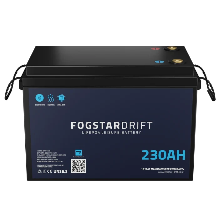 Fogstar 12v - LiFeP04 Battery - Dyna-mo Solar - Van Life Living